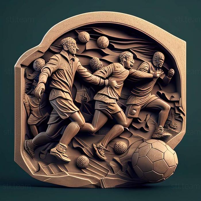3D модель Академия чемпионов по футболу (STL)